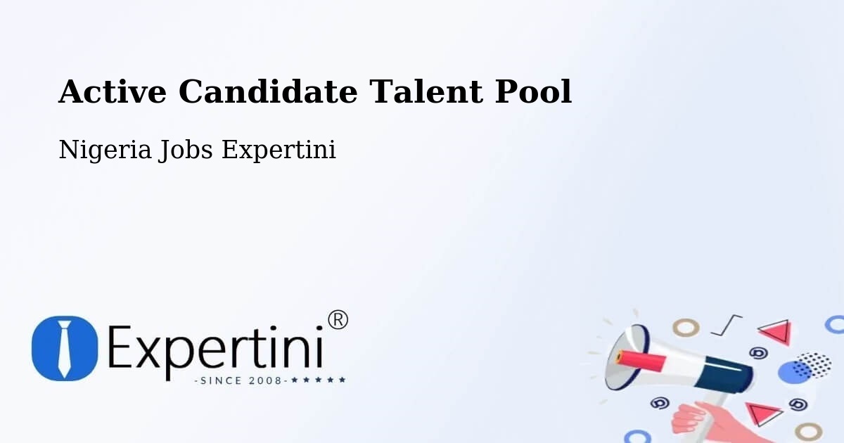 Active Candidate Talent Pool – Ruma - Nigeria Jobs Expertini